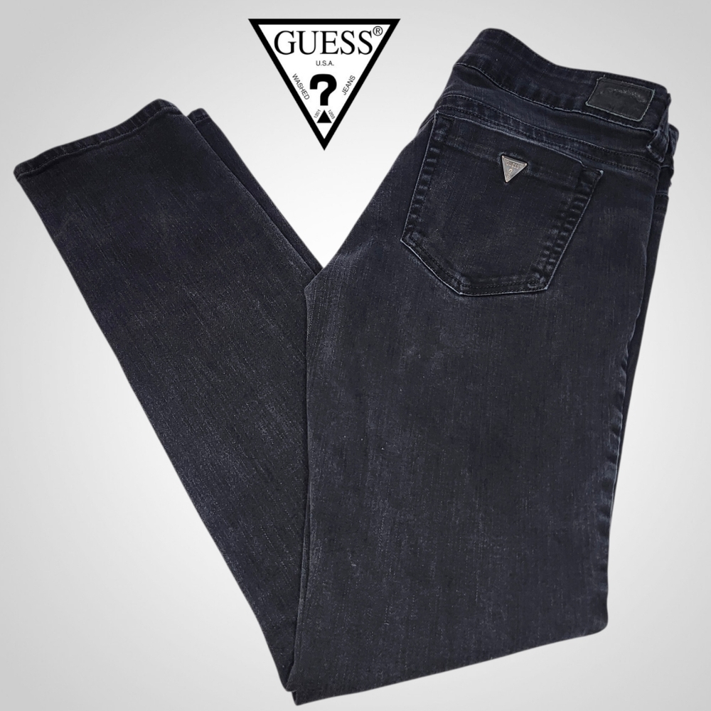 GUESS Y2K Black Daredevil Skinny Leg -  29